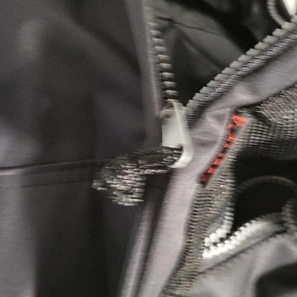 K-Cliffs Black Backpack with Water Bottle Mesh Pockets Padded Straps Hiking Bag